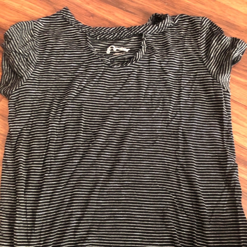 Black and White Stripe Shirt